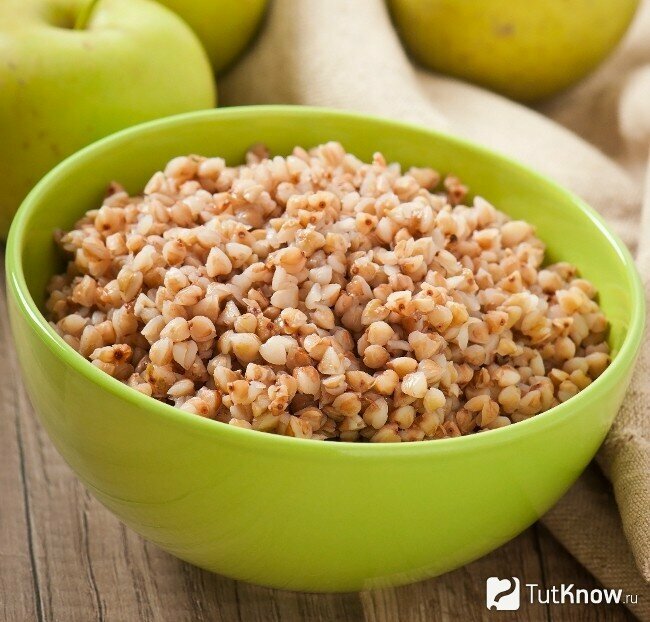 разгрузочный день на гречке с яблоками